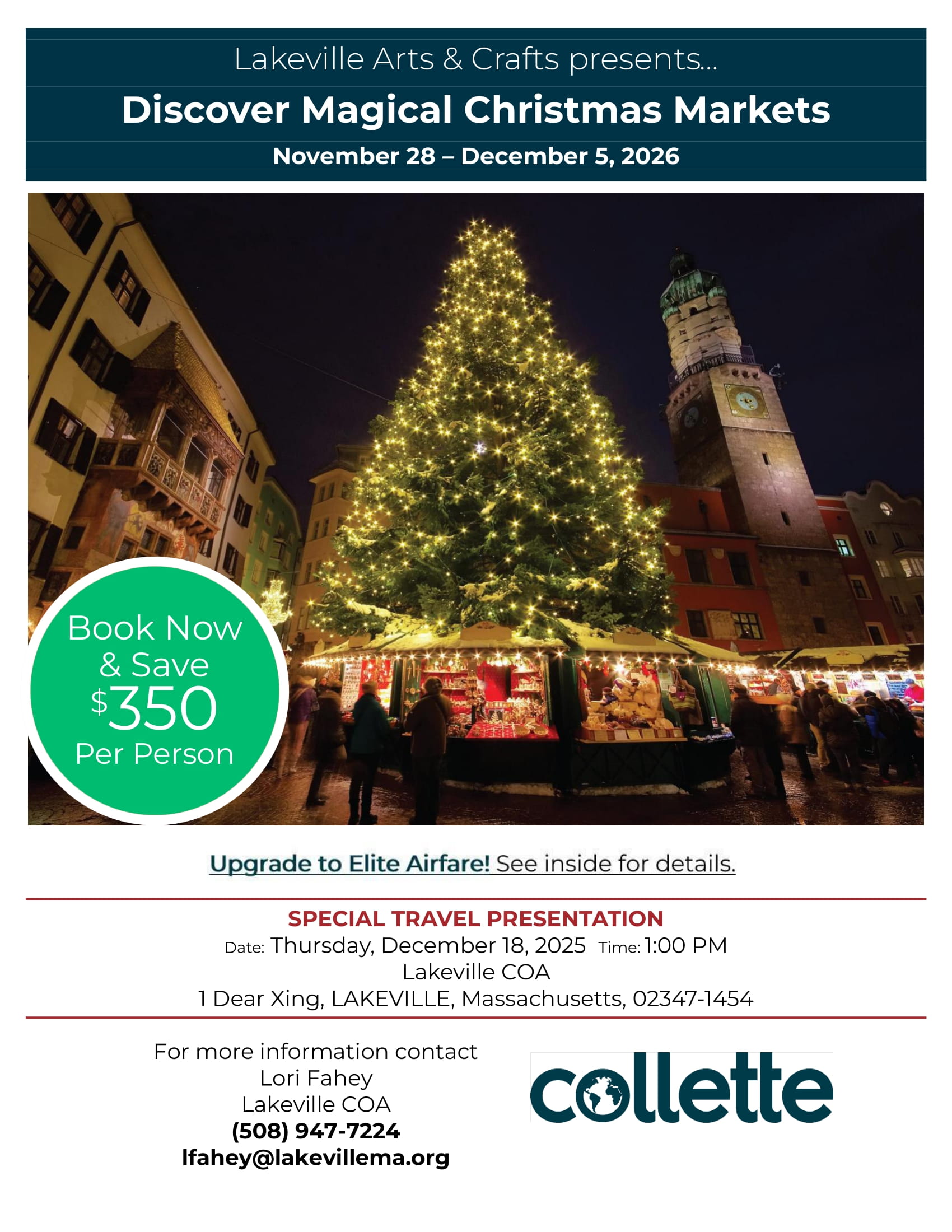 DISCOVER MAGICAL CHRISTMAS MARKETS - AUSTRIA, GERMANY 2026