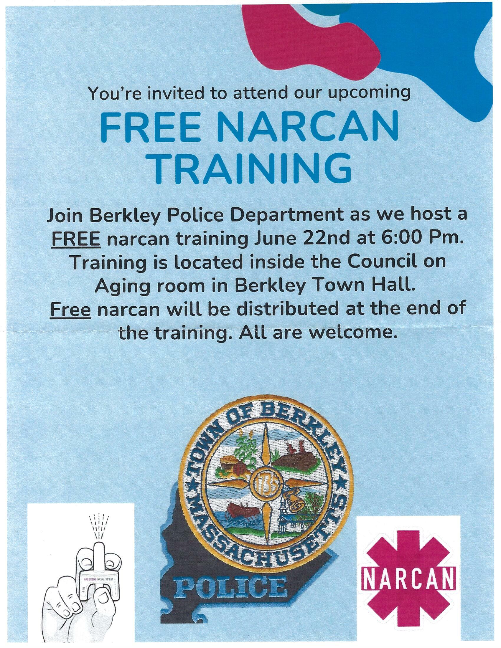 FREE NARCAN TRAINING
