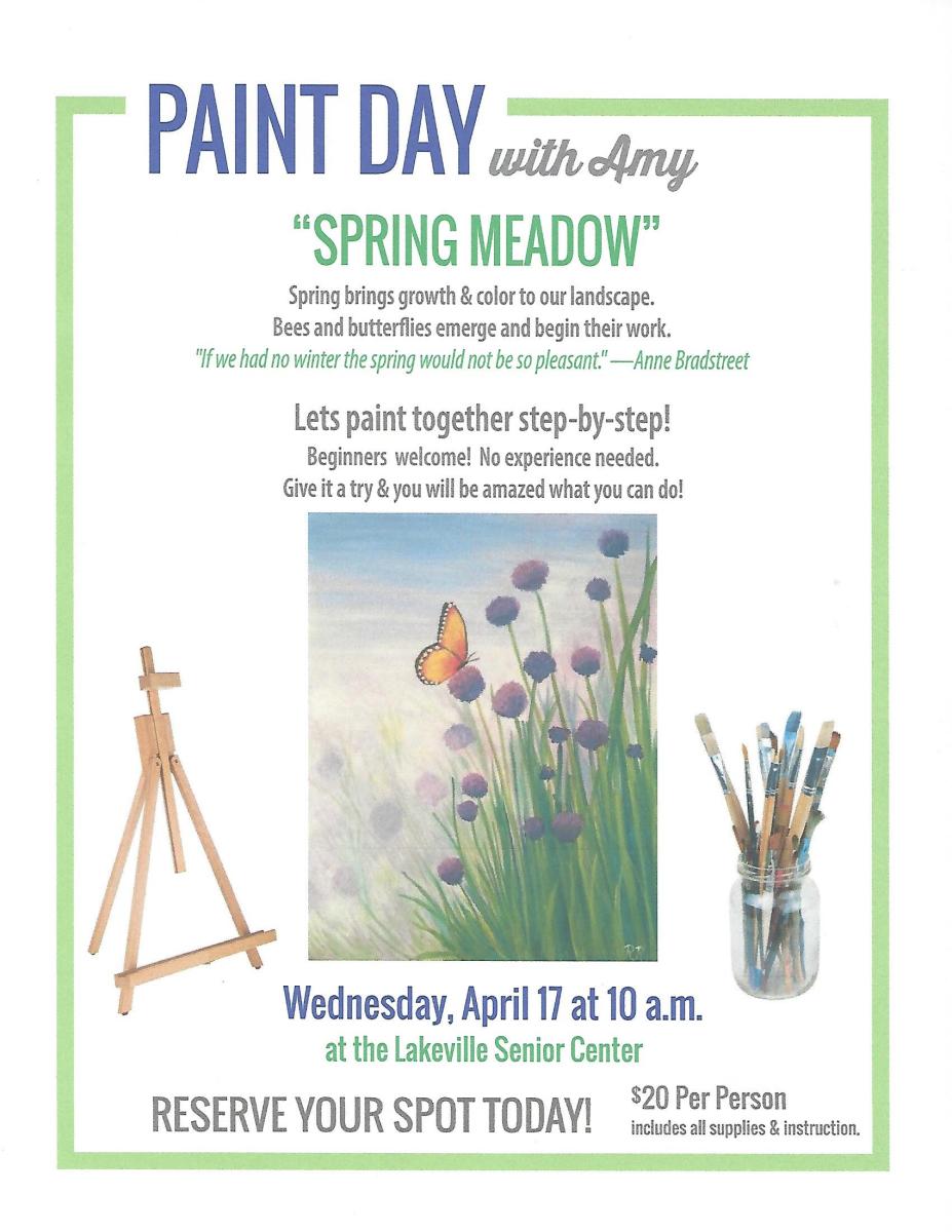 PAINT DAY WITH AMY APRIL 2024