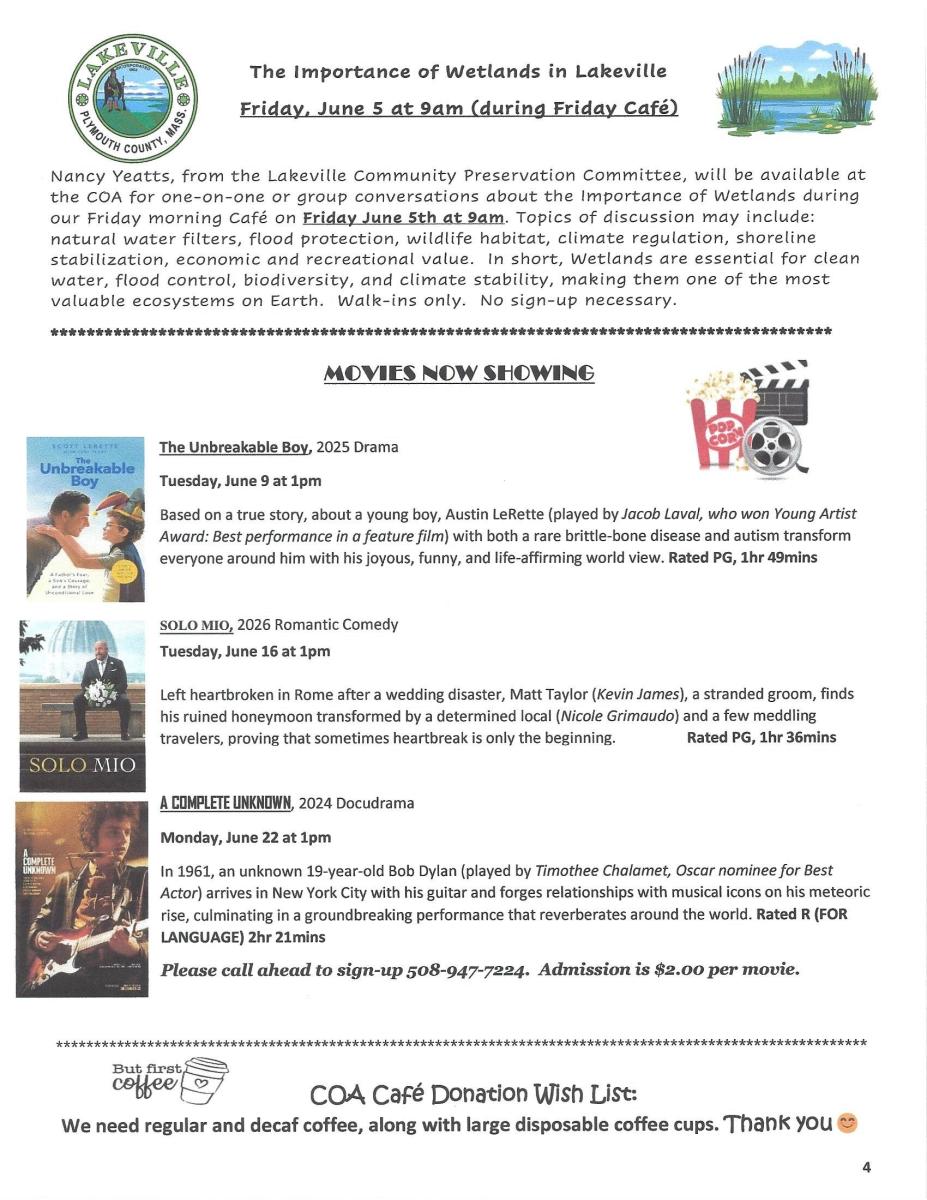 JUNE 2026 NEWSLETTER
