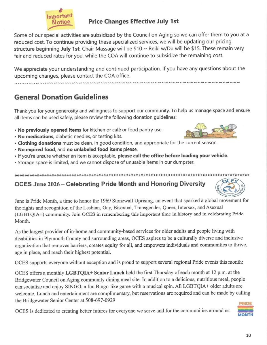 JUNE 2026 NEWSLETTER