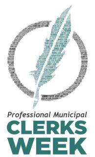 Professional Municipal Clerks Week