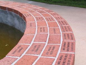Information on Veteran Brick Walkway