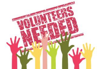 VOLUNTEERS NEEDED