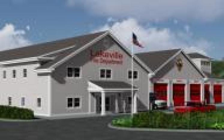 New Fire Station Building Rendering