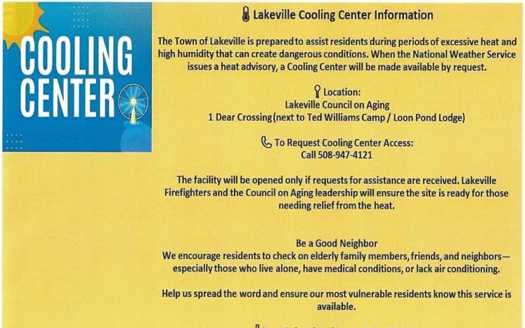 COOLING CENTER 2025