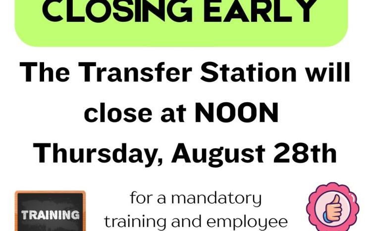 Closing Early