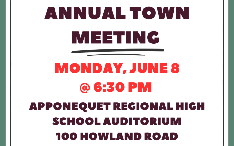 2026 Annual Town Meeting Reminder