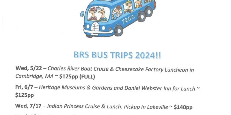 BRS BUS TRIPS 2024