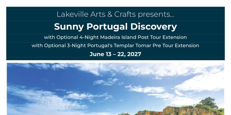 SUNNY PORTUGAL DISCOVERY 2027 SUNNY PORTUGAL DISCOVERY 2027